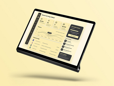 Fintech Dashboard design dashboard fintech payment ui