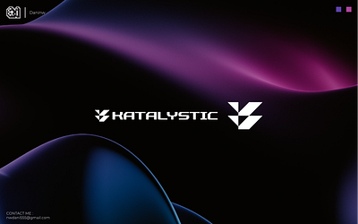 Katalystic Logo adobe illustrator adobe photoshop brand design branding design energy ev future graphic design logo logo design