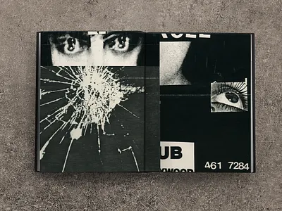 Not there, but Here book design graphic design illustration