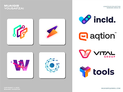 Creative Modern Unique Logo Icons advertising art business cliparts communication creative digital entertainment flat icon set icons innovation marketing outline tech technology vector web