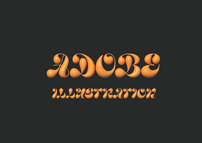 Type style 3D 3d design graphic design illustration logo typography vector