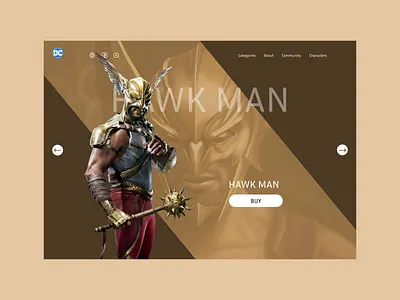 Hawkman UI Web Page daily ui daily ui design daily ui shots dc ui dc ui design dc ui landing page dc ui web page hawkman ui hawkman ui landing page hawkman ui web page landing page ui ui ui design ui design inspiration web ui