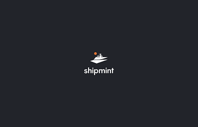 Shipmint Logo Design branding design graphic design identity illustration logo typography vector