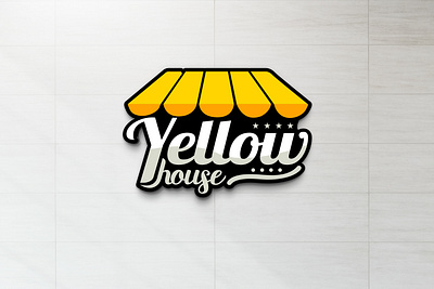 Logo For Your Business #logo business business logo design house logo logo logo design shop logo yellow