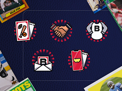 Backyard Breaks - Animated Icons animation breaks iconography icons illustration playing cards