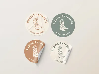 Country music records country design graphic graphic design inspiration logo look mockup rustic sticker trend vintage