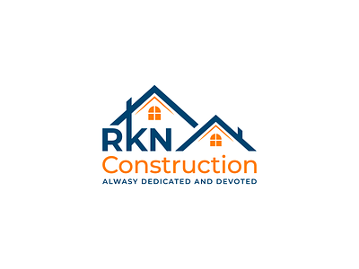 RKN Construction - Logo Design branding graphic design logo