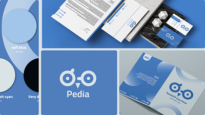 Learning-platform Logo Design And Brand Identity brand identity branding business card design folder design graphic design letterhead logo typography