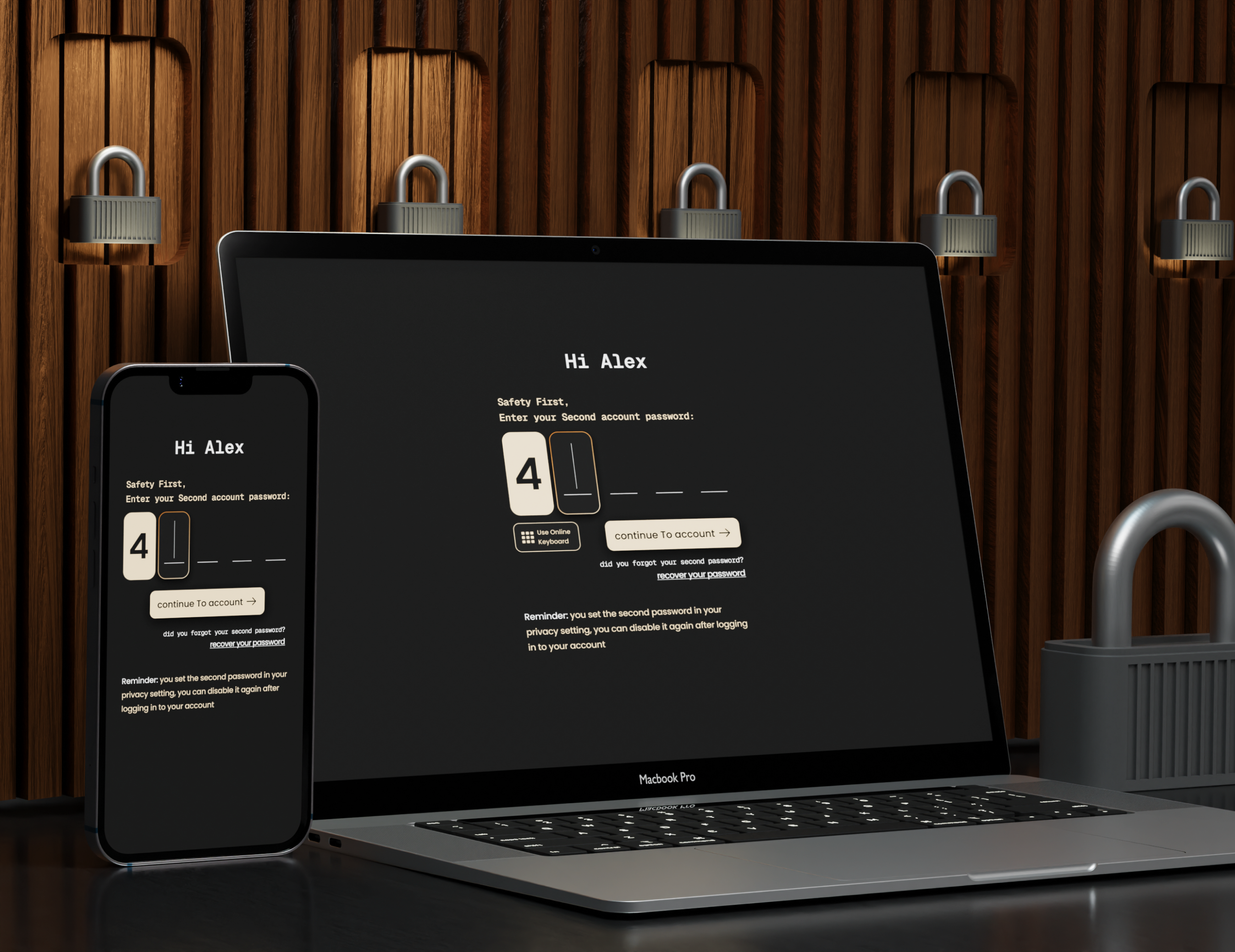 password box should be BIG different login login page new pass password second password security security page sign up ui design ux journey