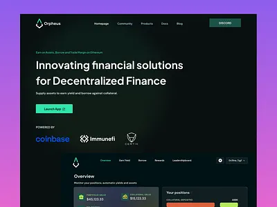Orpheus - Website website