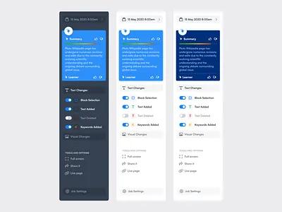 Dashboard Sidebars app branding clean dashboard interface layout navigation product sidebars ui ux web