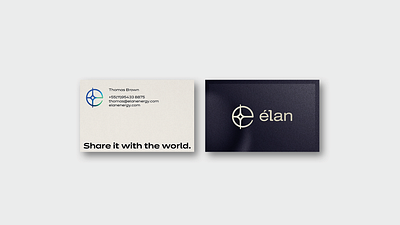 Elan Future branding graphic design logotype technology ui