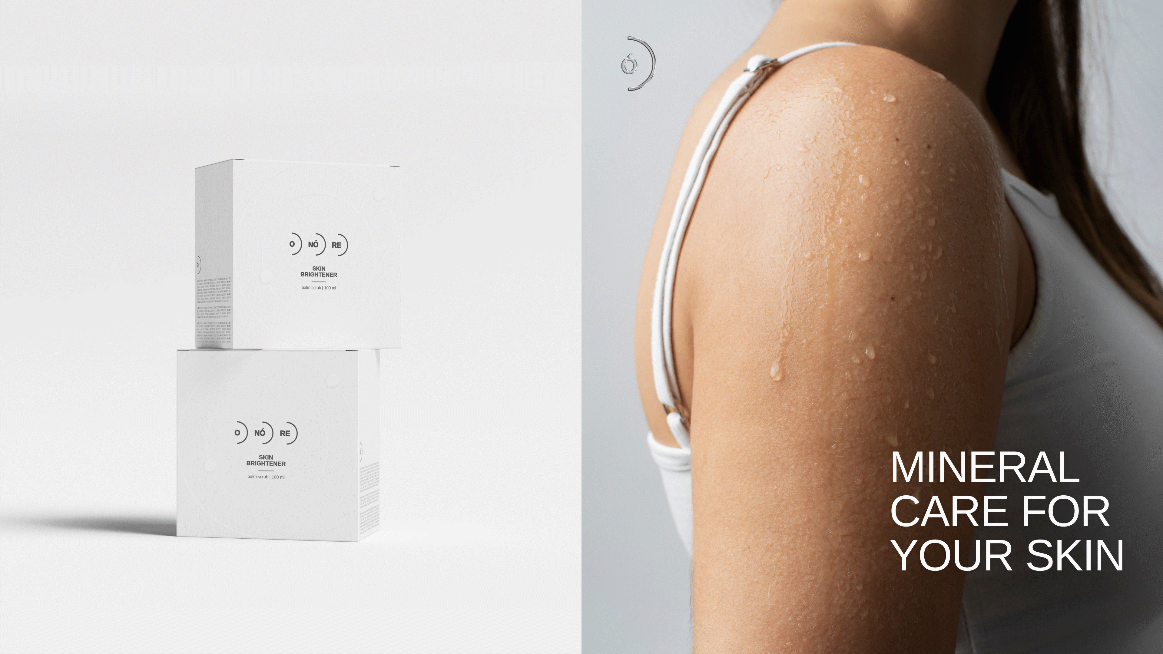 ONÓRE / Brand identity design for premium skincare brand animation box brand identity branding cosmetic design graphic design identity illustrator logo logotype packaging packaging design skincare