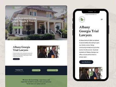 Beauchamp & Idlett web design website design