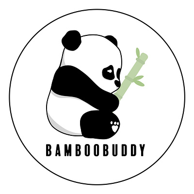 Daily logo challenge day 3: BAMBOOBUDDY dailylogochallenge design graphic design illustration logo typography vector