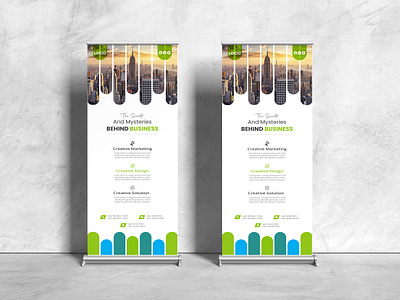 Roll Up Banner for Business roll up banner