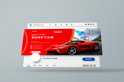 Car Social Media Cover Design for Business instagram template