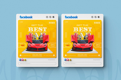 Get the Best Car Social Media Post Design instagram template