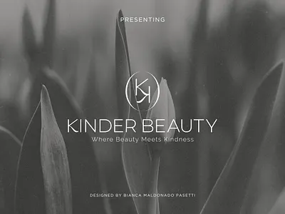 Logo design - Kinder Beauty brand brand identity branding design graphic design illustration logo ui ux vector