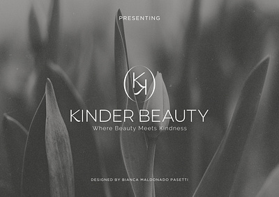 Logo design - Kinder Beauty brand brand identity branding design graphic design illustration logo ui ux vector