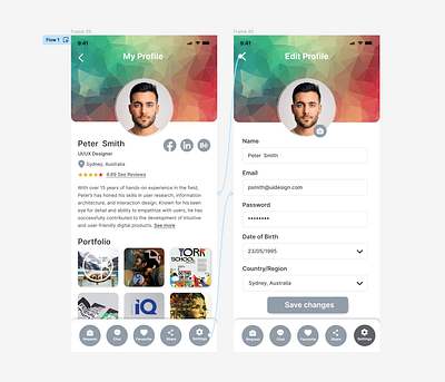 #Dailyui 006 Profile Card dailyui 006 profile card ui