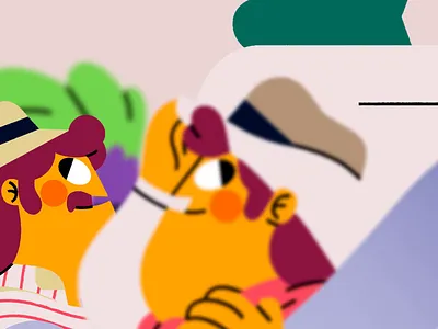 The County animation illustration motion graphics