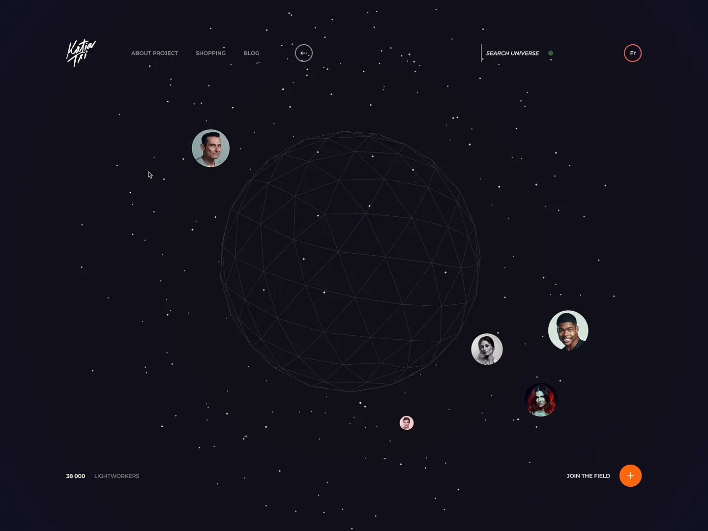 Stellar Influencer Website Design: Connecting Lightworkers