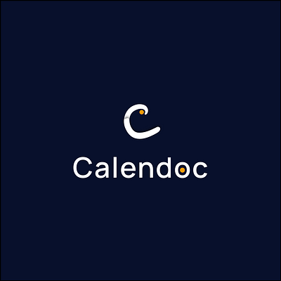 Calendoc Logo 3d animation branding graphic design illustration logo mesh mockup motion graphics rolling ui
