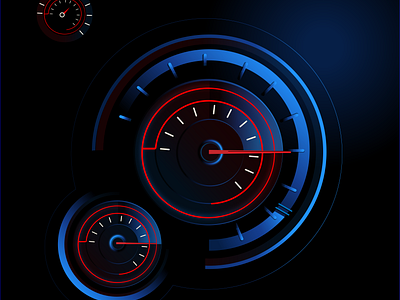 Ford-UI-Cluster-Guage_ benz ui bmw ui branding car dashboard cluster design ford ui graphic design illustration tesla ui uiux design vector ui web development