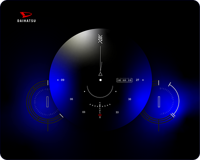 Daihatsu-UI-Galv-Design_ 3d animation adobe branding car dashboard cluster design daihatsu graphic design illustrative design illustrator motion graphics photoshop vector art vector ui