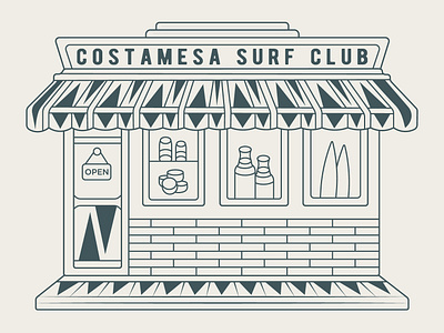 Costa Mesa Surf Club beach brand branding business graphic design ocean ocean life sea sun surf surf club surf club logo surf logo surf shop surf shop t shirts surfing travel tshirt vector vectorart