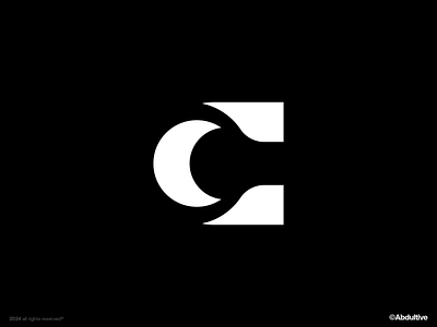 monogram letter C logo exploration .008 brand branding design digital geometric graphic design icon letter c logo marks minimal modern logo monochrome monogram negative space