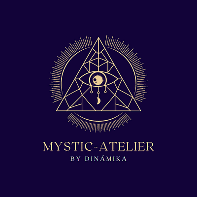 The Mystic Atelier atelier behold branding designs dynamika logo mystic