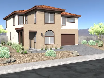 Residential Exterior Rendering 3d architecture rendering residential sketchup