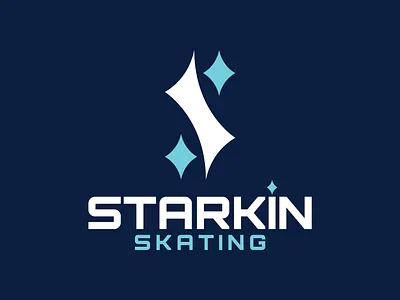 Starkin Skating - Logos brand brand design brand identity branding columbus graphic design hockey ice hockey ice skating learn logo design logo logo design logos ohio skating sport sport design sports sports design visual identity