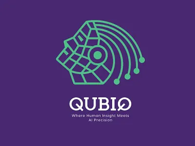 Qubiq logo For IT, application development, Ai, chat boot KSA arabic typography branding calligraphy logo design font graphic design icon identity illustration logo logos mascot monogram pictogram print typo typography ui vector visual identity