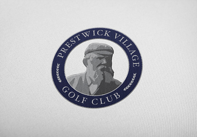 Prestwick Village Golf Club branding logo