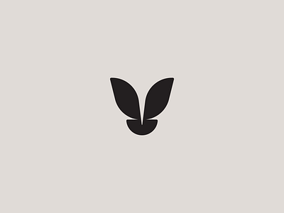 Viterra - V bird butterfly community curve feminine fly letter v logo mark social viterra