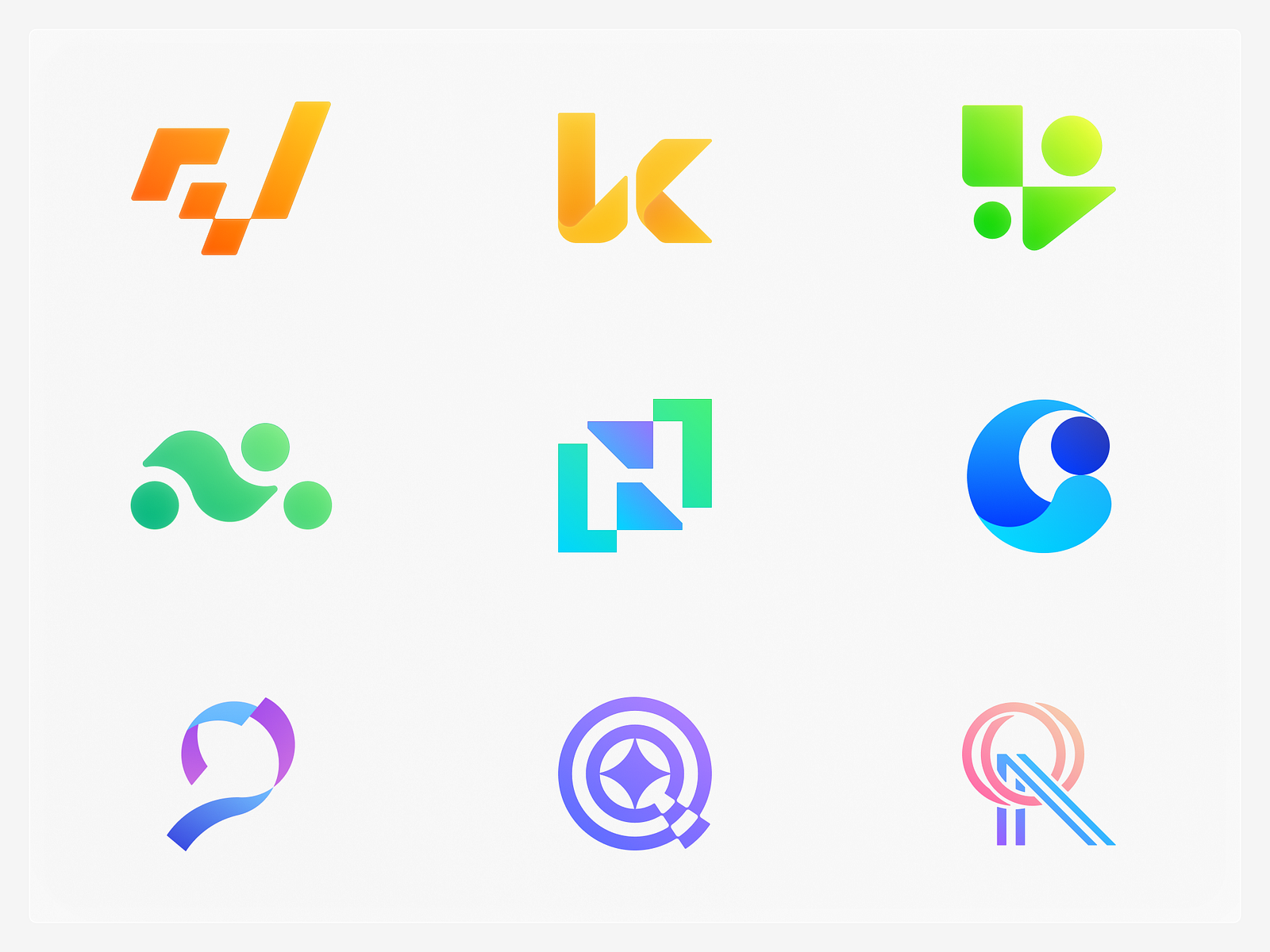 Logofolio - J to R Letter Logo Collection by NX for NX Studio on Dribbble