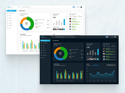 Project Management application dashboard management app ui ux web app