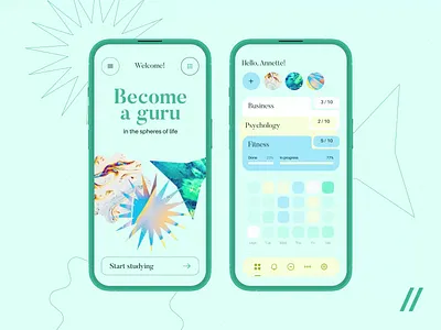 Life Study Mobile iOS App android app app design app interaction dashboard design education interface ios learning mobile mobile app online product design track ui ux