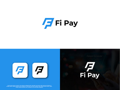payments industry logo design branding design education graphic design illustration logo minimalist logo payments payments industry logo design pf logo vector