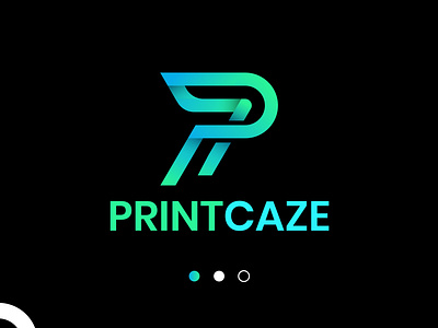 Princase P monogram logo Branding 3d animation graphic design logotype motion graphics ui