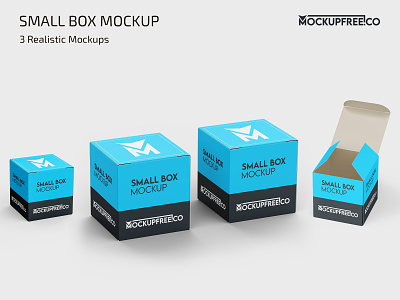 Free Small Box Mockup PSD box box mockup boxes cartboard cartboard box carton design free mock up mockup mockups photoshop product psd small small box small box mockup template templates