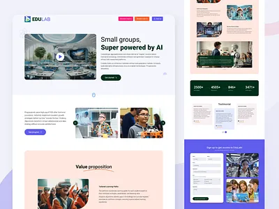 EduLab - Intelligent tutoring platform ai education intelligent lab school tutor