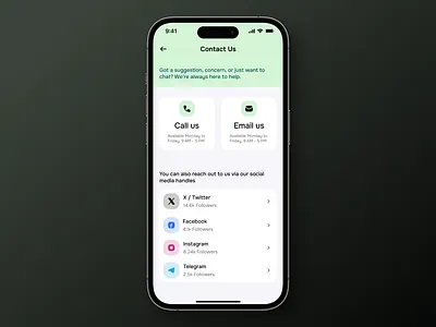 Contact Us/ Help Center Design branding design graphic design illustration logo productdesign ui uiux ux vector