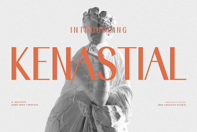 Kenastial – A Delicate Sans Serif Typeface sans serif typeface