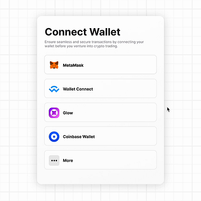 Quick Connecting Your Web3 Wallet! ✨ figma interactions motion graphics motions ui uidesign wallet web3 web3design