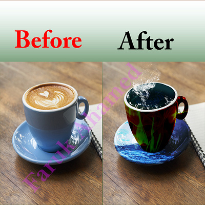 Image manipulation graphic design