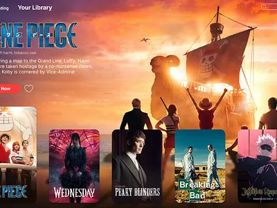 #DailyUI Day 25 - TV App dailyui design figma netflix tv app ui ui challenge uiux user experience user interface ux